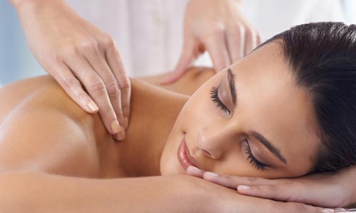 Picture of body massage at Alchemy